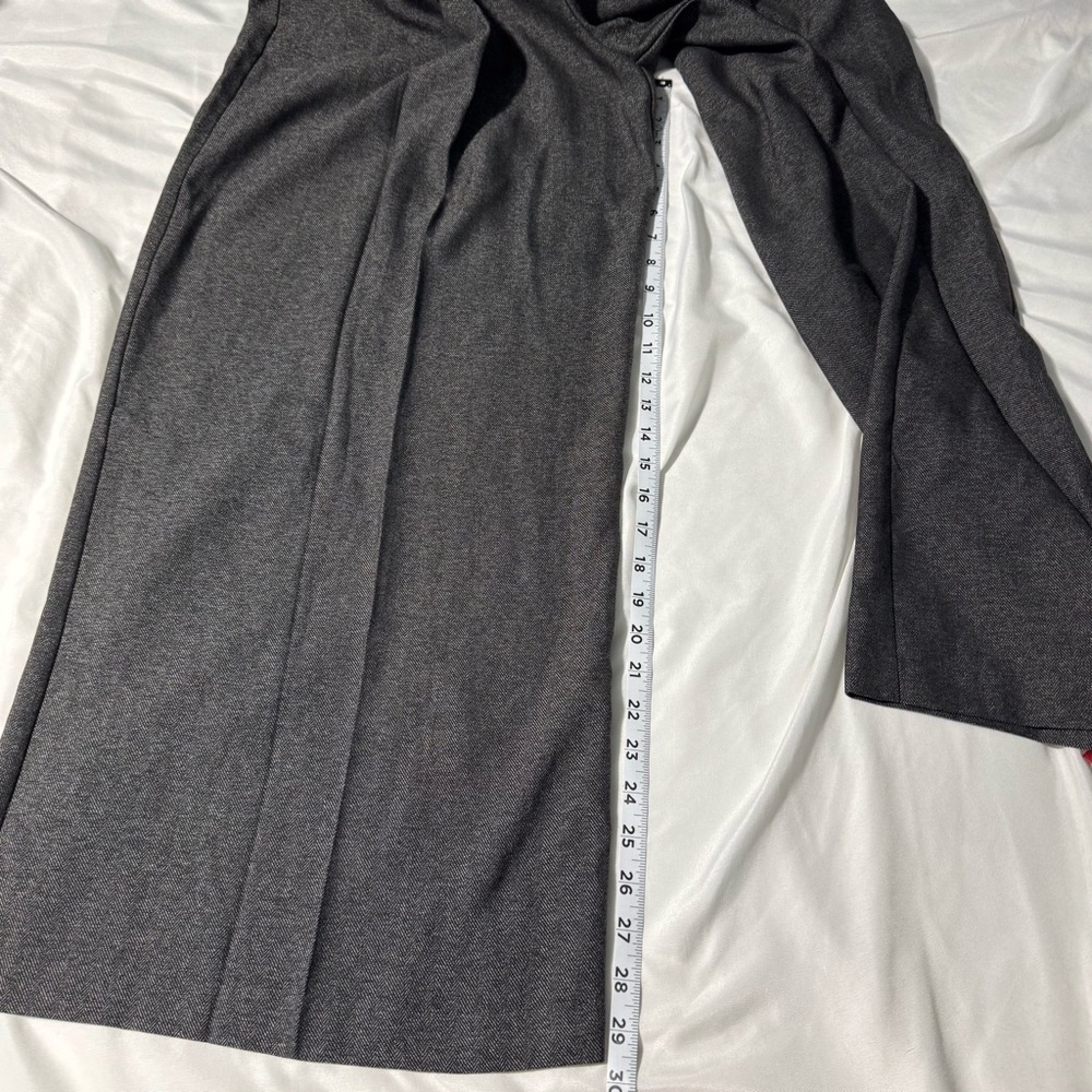 Cömmense High-Waisted Button-Front Wide-Leg Pants Size Large NWOT Chic Modern - Picture 4 of 11